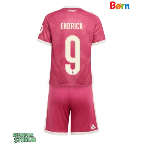 Real Madrid Endrick #9 Replika Babytøj Tredje sæt Børn 2026-27 Kortærmet (+ Korte bukser)